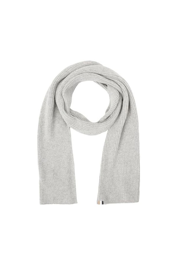 BOSS Laura_Scarf ÉCHARPE, Silver40, ONESIZEZE Femme