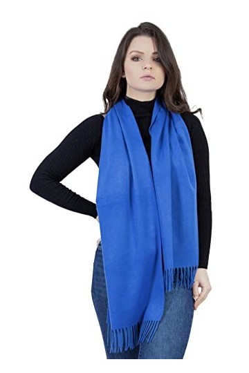 Sella Products Écharpe 100 % cachemire | Fabriquée en Écosse | Écharpe en cachemire pour femme | Écharpe en cachemire pour ho