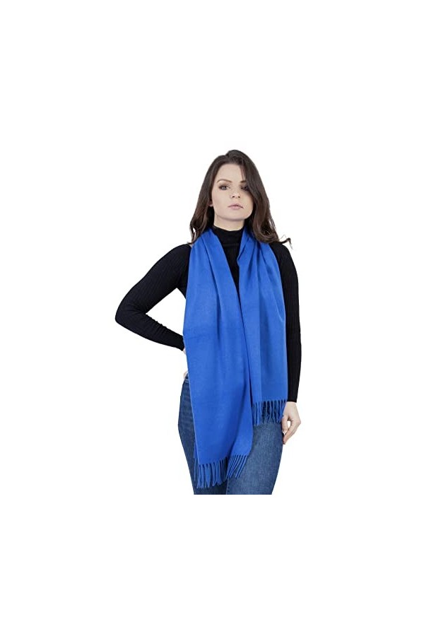 Sella Products Écharpe 100 % cachemire | Fabriquée en Écosse | Écharpe en cachemire pour femme | Écharpe en cachemire pour ho