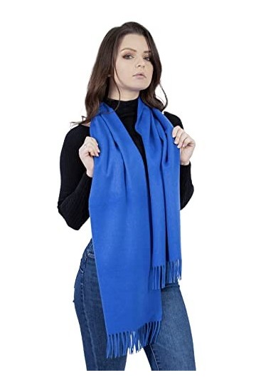 Sella Products Écharpe 100 % cachemire | Fabriquée en Écosse | Écharpe en cachemire pour femme | Écharpe en cachemire pour ho