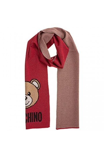 MOSCHINO femme Teddy sciarpa rosso