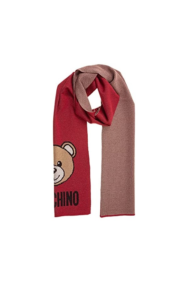 MOSCHINO femme Teddy sciarpa rosso