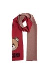 MOSCHINO femme Teddy sciarpa rosso