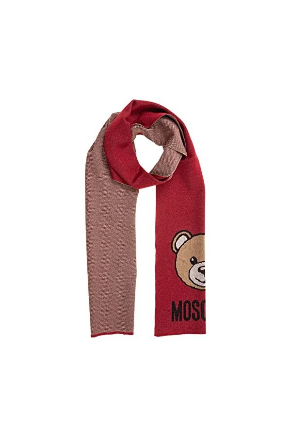MOSCHINO femme Teddy sciarpa rosso
