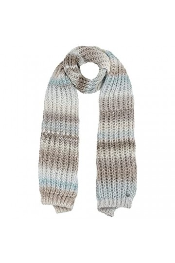 Lierys Echarpe en Tricot Jasila Femme/Homme - Made in Germany écharpe pour lhiver automne-hiver - taille unique bleu clair