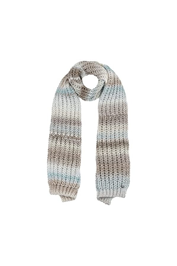 Lierys Echarpe en Tricot Jasila Femme/Homme - Made in Germany écharpe pour lhiver automne-hiver - taille unique bleu clair