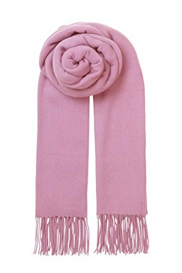 Becksöndergaard Écharpe dhiver pour femme Édition Crystal Taille 50 x 220 cm, Rose sauvage, Länge 220 cm, Breite 100 cm