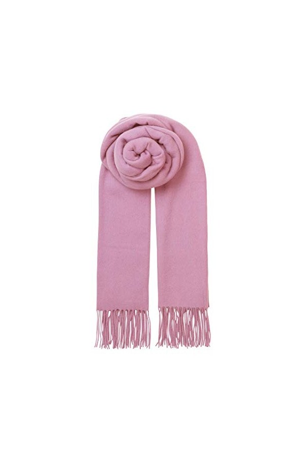 Becksöndergaard Écharpe dhiver pour femme Édition Crystal Taille 50 x 220 cm, Rose sauvage, Länge 220 cm, Breite 100 cm