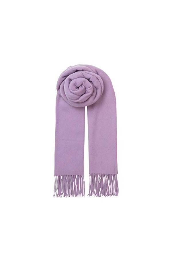 Becksöndergaard Écharpe dhiver pour femme Édition Crystal Taille 50 x 220 cm, Rose sauvage, Länge 220 cm, Breite 100 cm