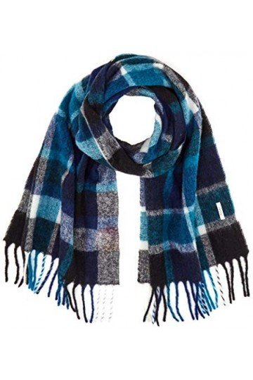 Maerz Schal Echarpe, Bleu Bright Night 367 , Taille Unique Femme