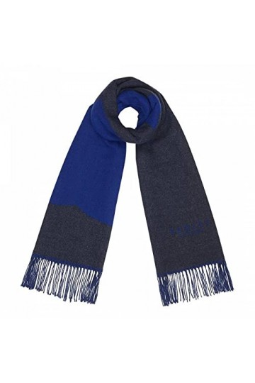 Radley Grande écharpe réversible Motif chien, bleu, L