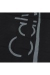 Calvin Klein Monogram Jacquard Écharpe 180 cm, Noir , taille unique