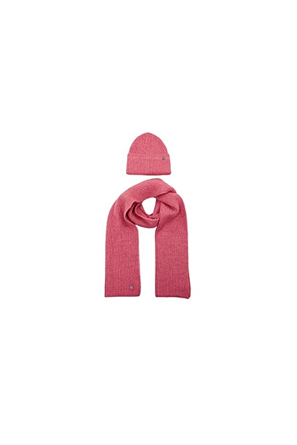 ESPRIT 112ea1q311 Écharpe Tendance, 670 / Rose, Taille Unique Femme