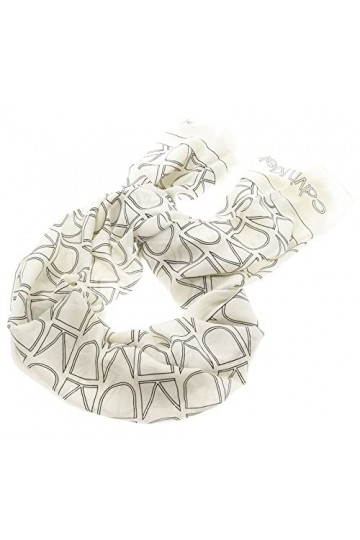 Calvin Klein Seasonal Rtw Print Shawl 70x180 White/Black
