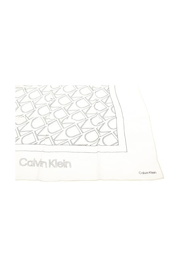 Calvin Klein Seasonal Rtw Print Shawl 70x180 White/Black