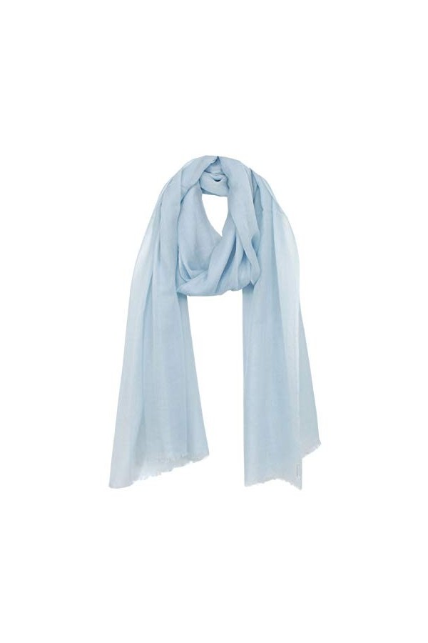 Bovari Écharpe en cachemire pour femme – 100 % cachemire – Extra léger/délicat – Cachemire de qualité supérieure – Écharpe d