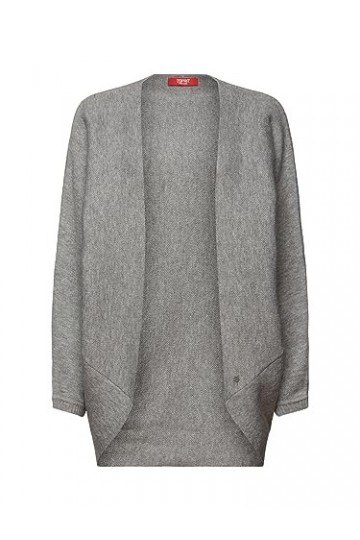 ESPRIT 993ea1q318 Écharpe Tendance, Gris, S Femme