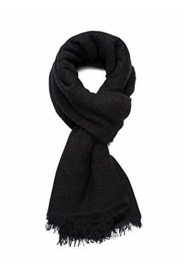 REPLAY Aw9295 Écharpe, 1297 PINO Black, L 80 X H 190 CM Femme