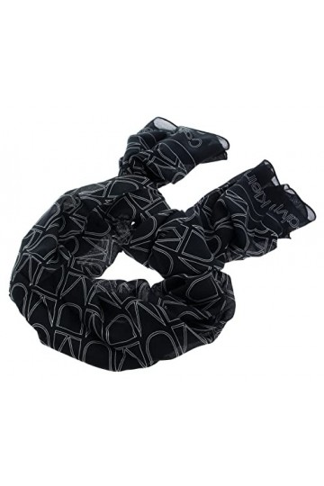 Calvin Klein Seasonal Rtw Print Shawl 70x180 Black/White