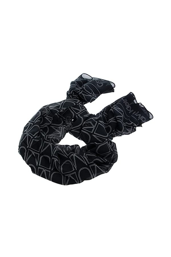 Calvin Klein Seasonal Rtw Print Shawl 70x180 Black/White