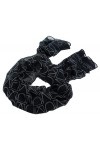 Calvin Klein Seasonal Rtw Print Shawl 70x180 Black/White