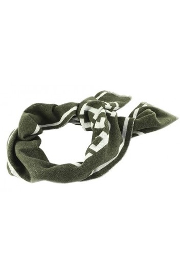 Tommy Hilfiger MONOTYPE SCARF, kaki, taille unique