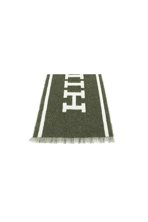 Tommy Hilfiger MONOTYPE SCARF, kaki, taille unique