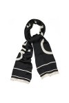 Calvin Klein Logo Jq Écharpe O/Print 70x180, CK Black, OS Femme
