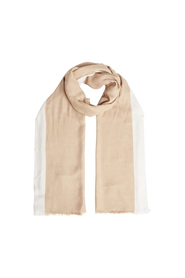 Calvin Klein Écharpe imprimée Monogram Jaquard 80 x 180 K60K610392, GBI marron 