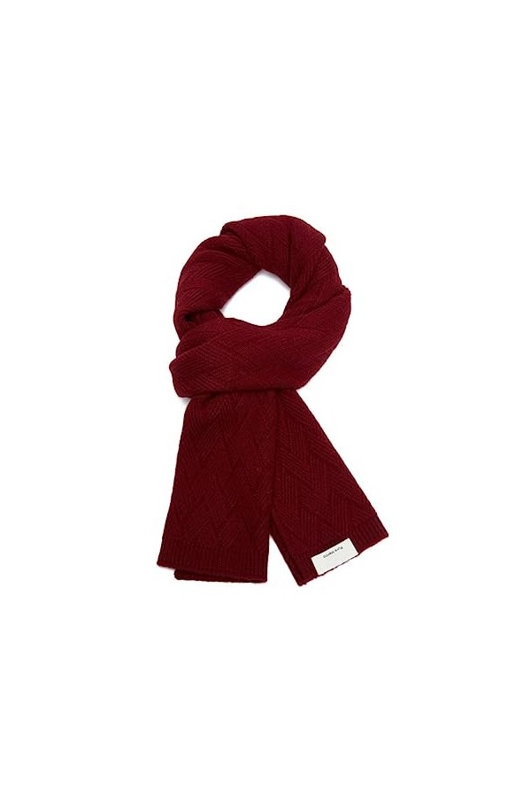 EVURU tricoté Scraf femmes Wrap châles 100% laine mérinos hiver hommes cachemire écharpes chaud automne luxe doux silencieux 