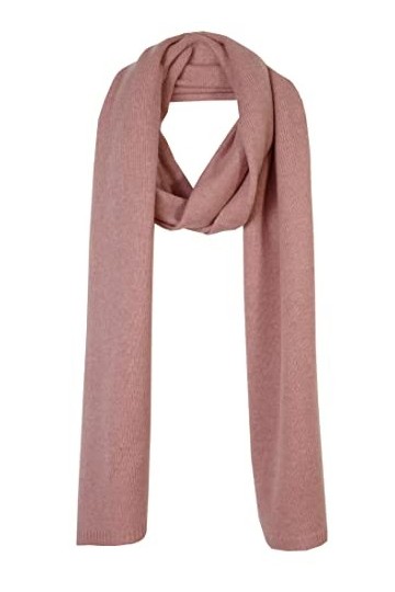 Bovari Écharpe en 100% cachemire - femme/homme - écharpe douillette en maille cachemire - qualité supérieure - taille 32 cm x