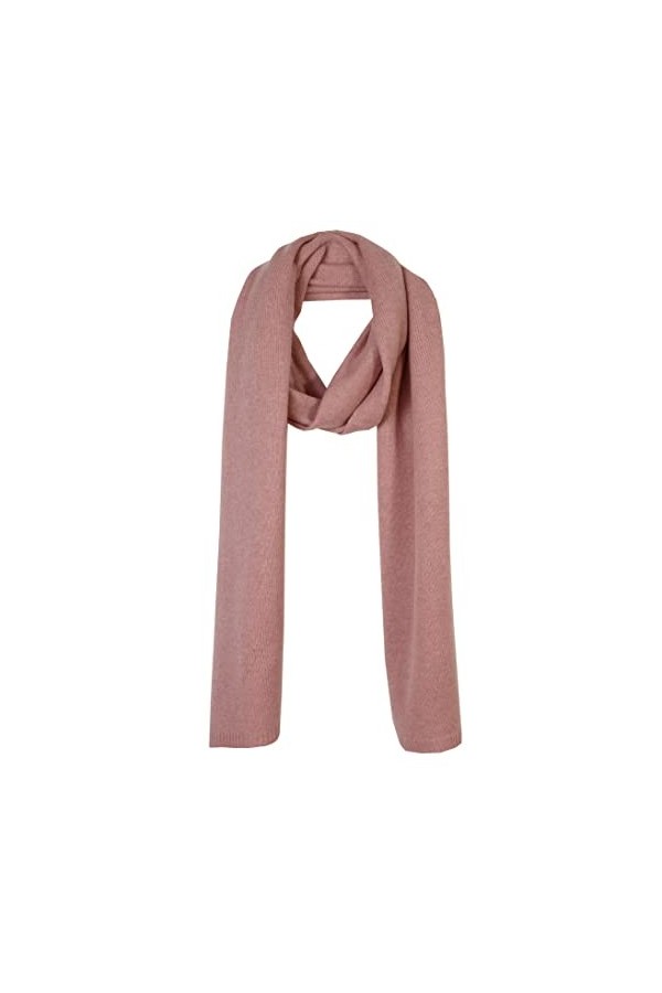 Bovari Écharpe en 100% cachemire - femme/homme - écharpe douillette en maille cachemire - qualité supérieure - taille 32 cm x