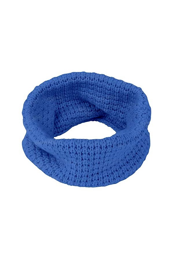 LES POULETTES - Col Epais 100% Cachemire 3 Fils - Classics - Bleu