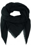 Becksöndergaard Carré damen-schal Mill noir chaud et doux laine - 65188-010