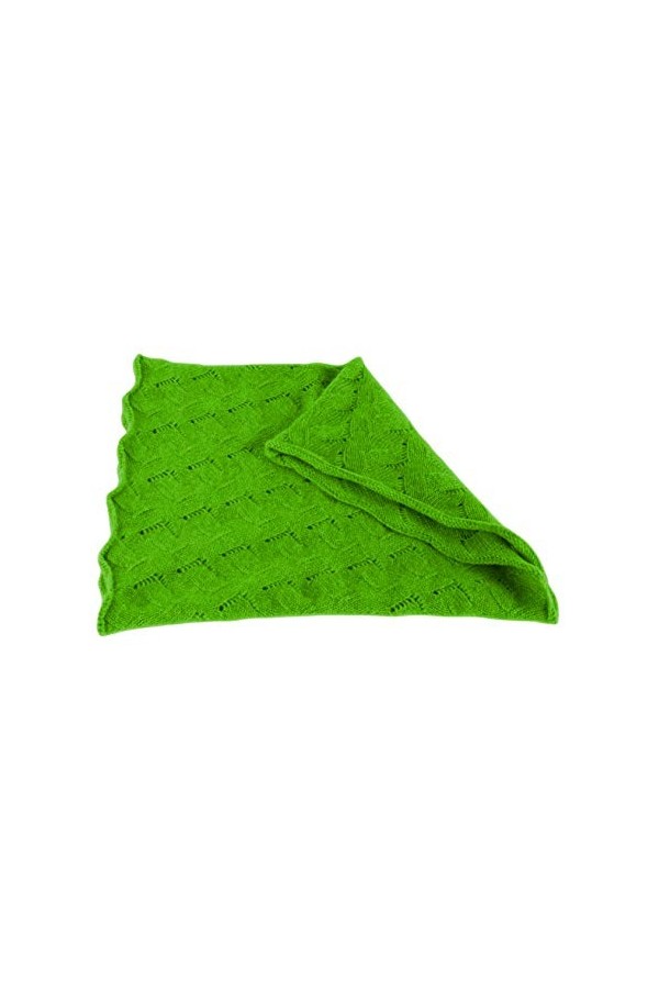 Love Cachemire Cachemire Femme 100% Cachemire Snood - Vert vif - Fabriqué en Écosse