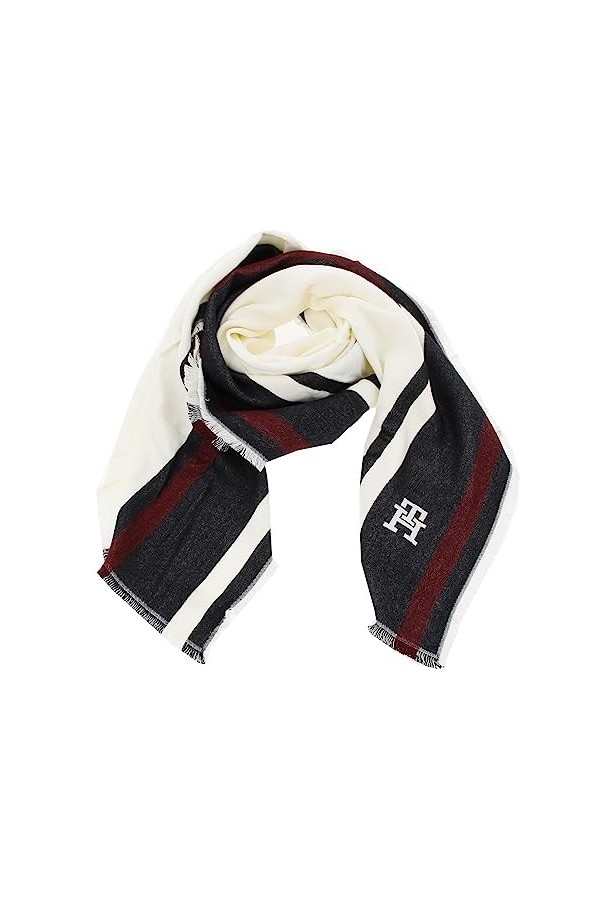 Tommy Hilfiger - Th feminine large sq - Echarpe maille - Ecru - Taille Unique