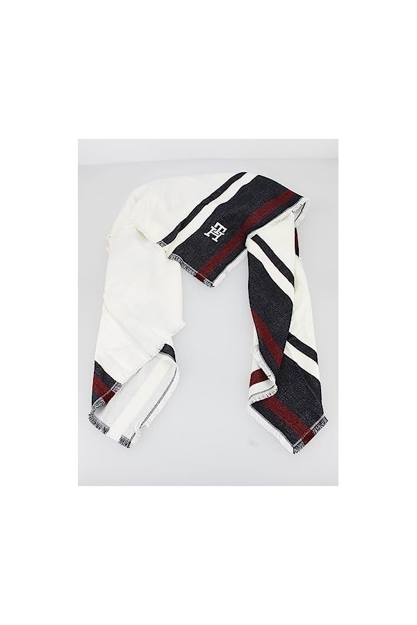 Tommy Hilfiger - Th feminine large sq - Echarpe maille - Ecru - Taille Unique