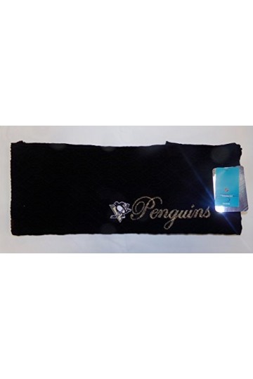 NHL Pittsburgh Penguins Reebok pour femme infinity Écharpe&nbsp;–&nbsp;Noir