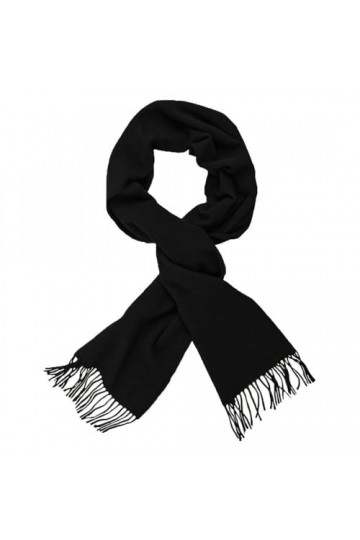 GANT Foulard En Tricot En Laine Classique, Noir One Size