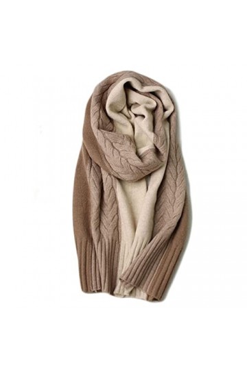 Foulard en Soie, Écharpes de Couverture pour Femmes Écharpe de Mode Chaude surdimensionnée Gland Wrap Châle Cosy Pashmina Hiv