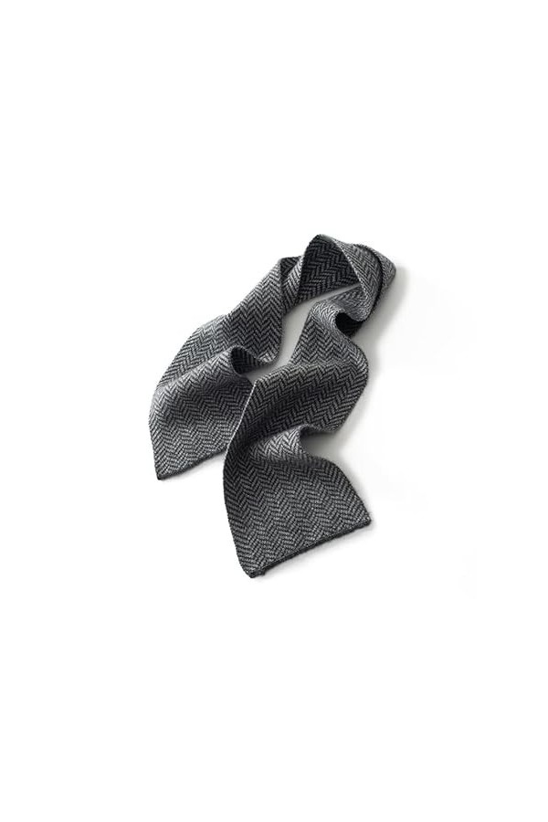 KIPPOT Écharpe tricotée rayée doux cachemire cireux petites écharpes femmes tricotées chaudes enfants couverture douce voyage