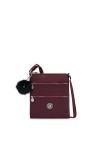 Kipling Keiko GG, Sacs à bandoulière Femme, Bordeaux Profond G, 8.3L x 9H x 0.8D