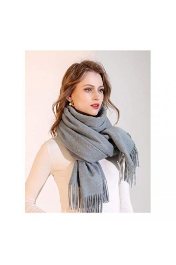 Écharpe Womens Grand Châle Wraps écharpe, Femmes Couleur Unie Grande écharpe, Automne/Hiver for Écharpe Femmes Filles Femmes 