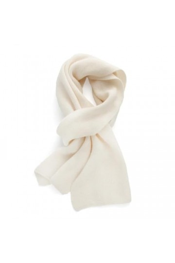 Écharpe tricotée en cachemire pour femme - Écharpe dhiver chaude et épaisse en laine pour enfants, blanc 1, Adults 152CM