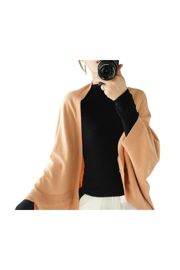 RUDDOG Écharpe En Cachemire Châle En Cachemire Cardigan Tricot Pour Femmes Et Écharpe Au Cou DHiver-N ° 1