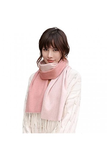 OVLAJ Echarpe Femme Cachemire Femmes De Laine De Laine Châles Et Enveloppe Un Collier Couverture À Deux Faces Chaudes Et Chau