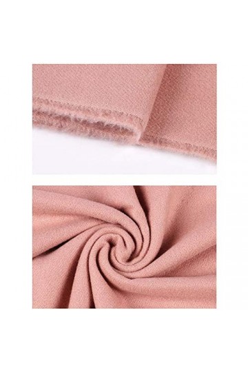 Echarpe Femme Mesdames Echarpes Châles Rose Silencieux Polyster Tissu Long Taille Grand for porter tous les jours Collection 