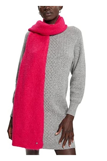 ESPRIT 102ea1q309 Écharpe Tendance, 661/rose Fuchsia 2, Taille Unique Femme