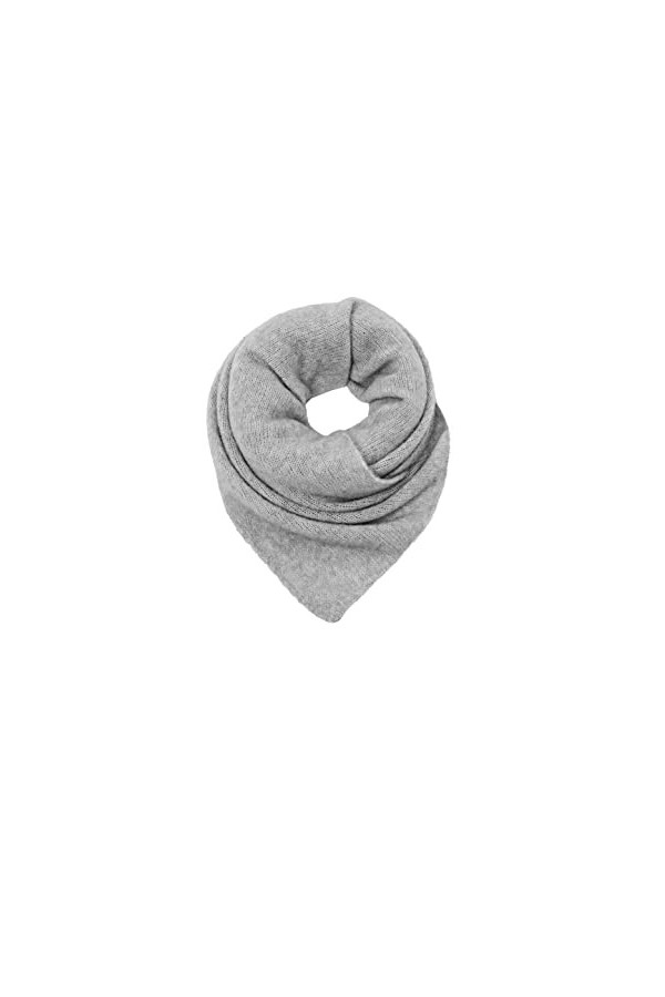ESPRIT 112ea1q314 Écharpe Tendance, 040/Light Grey, Taille Unique Femme