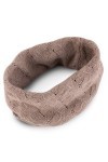 Love Cashmere Écharpe-Tube Snood pour Femme 100% Cachemire Womens Cashmere Snood Scarf - Fait main à Écosse